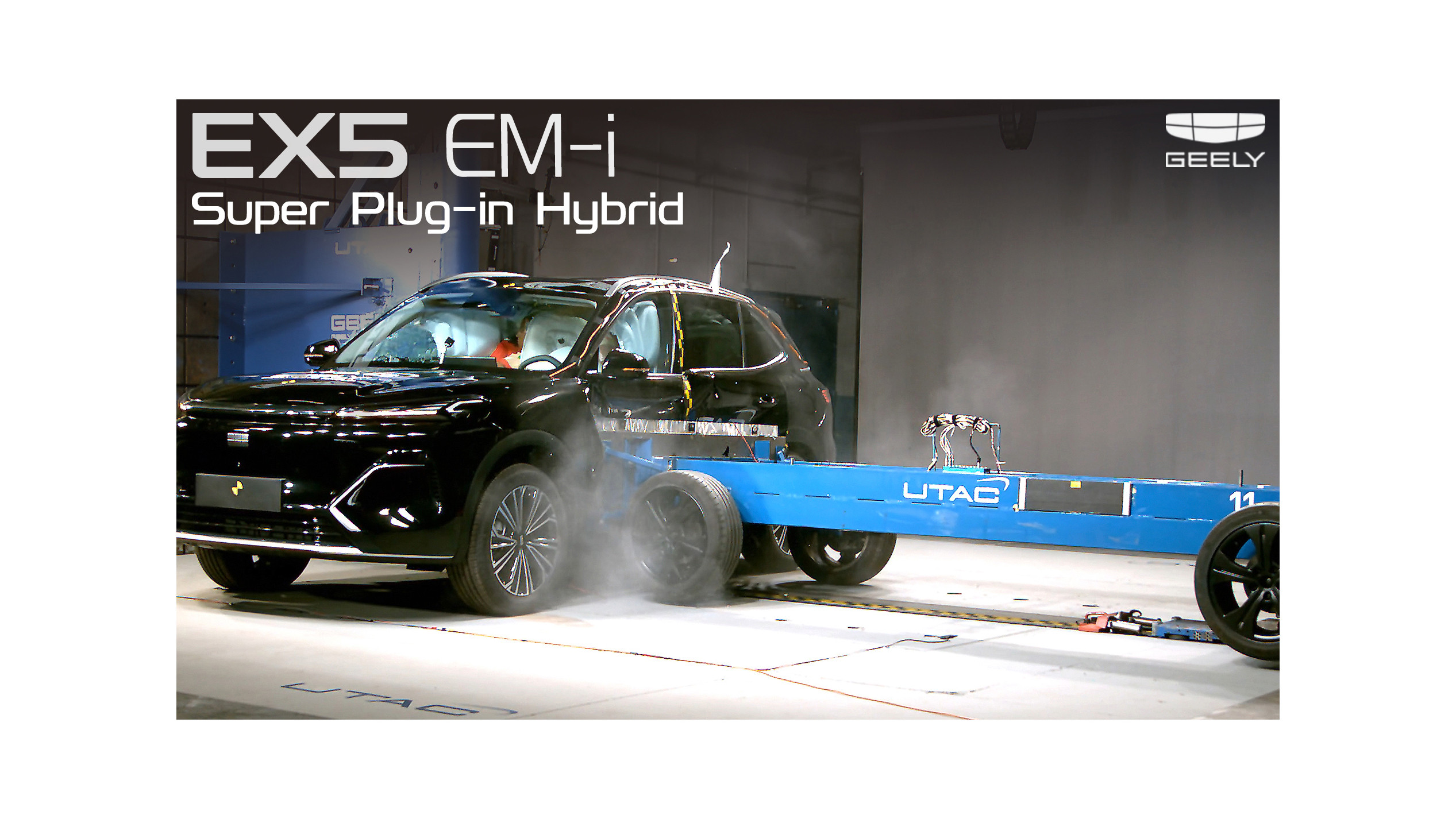 GEELY singurul producător auto cu un test de impact peste standardele Euro NCAP