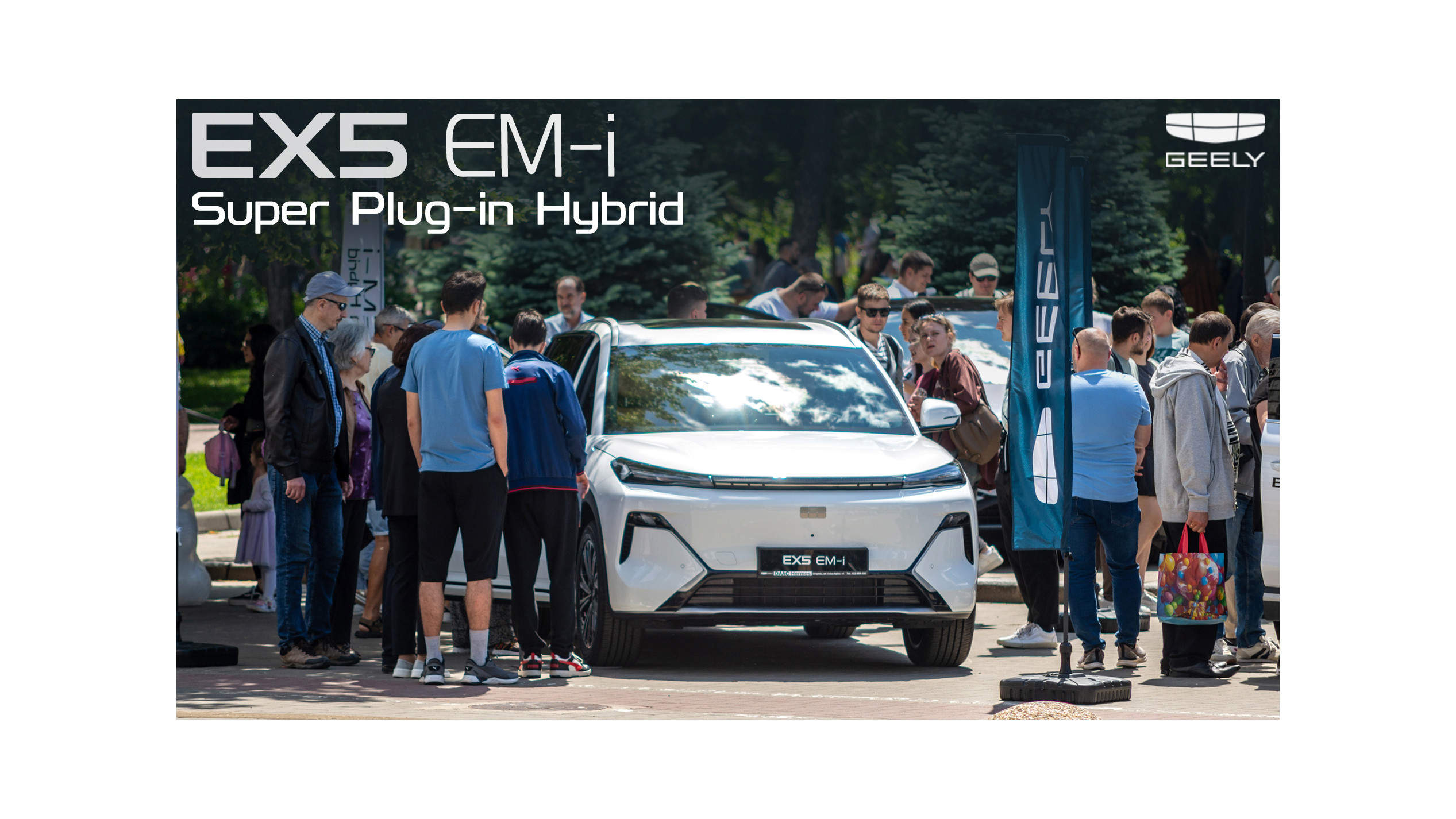 China Day в Кишинёве: GEELY EX5 EM-i оказался в центре внимания гостей