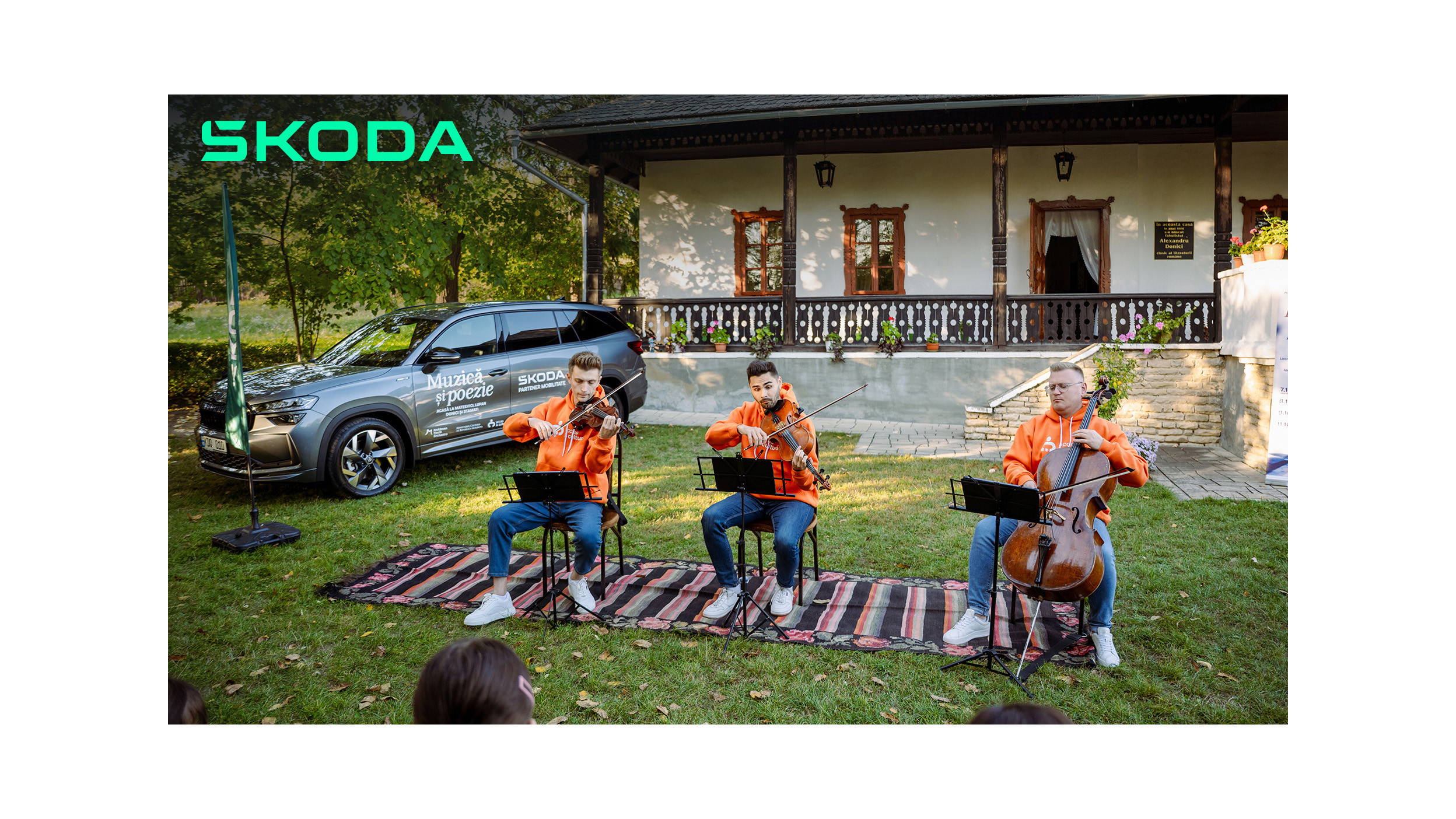 Când cultura întâlnește performanța: Explorează muzica și poezia Moldovei la bordul noului Škoda Kodiaq