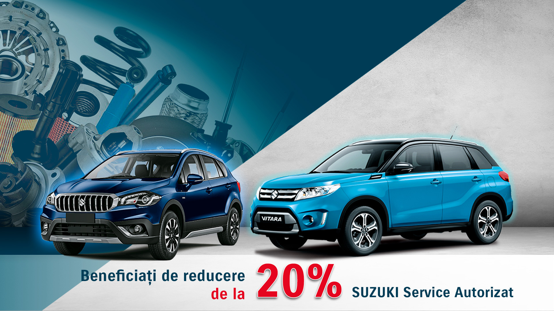 Suzuki Service – DE LA 20% REDUCERE CU OFERTA