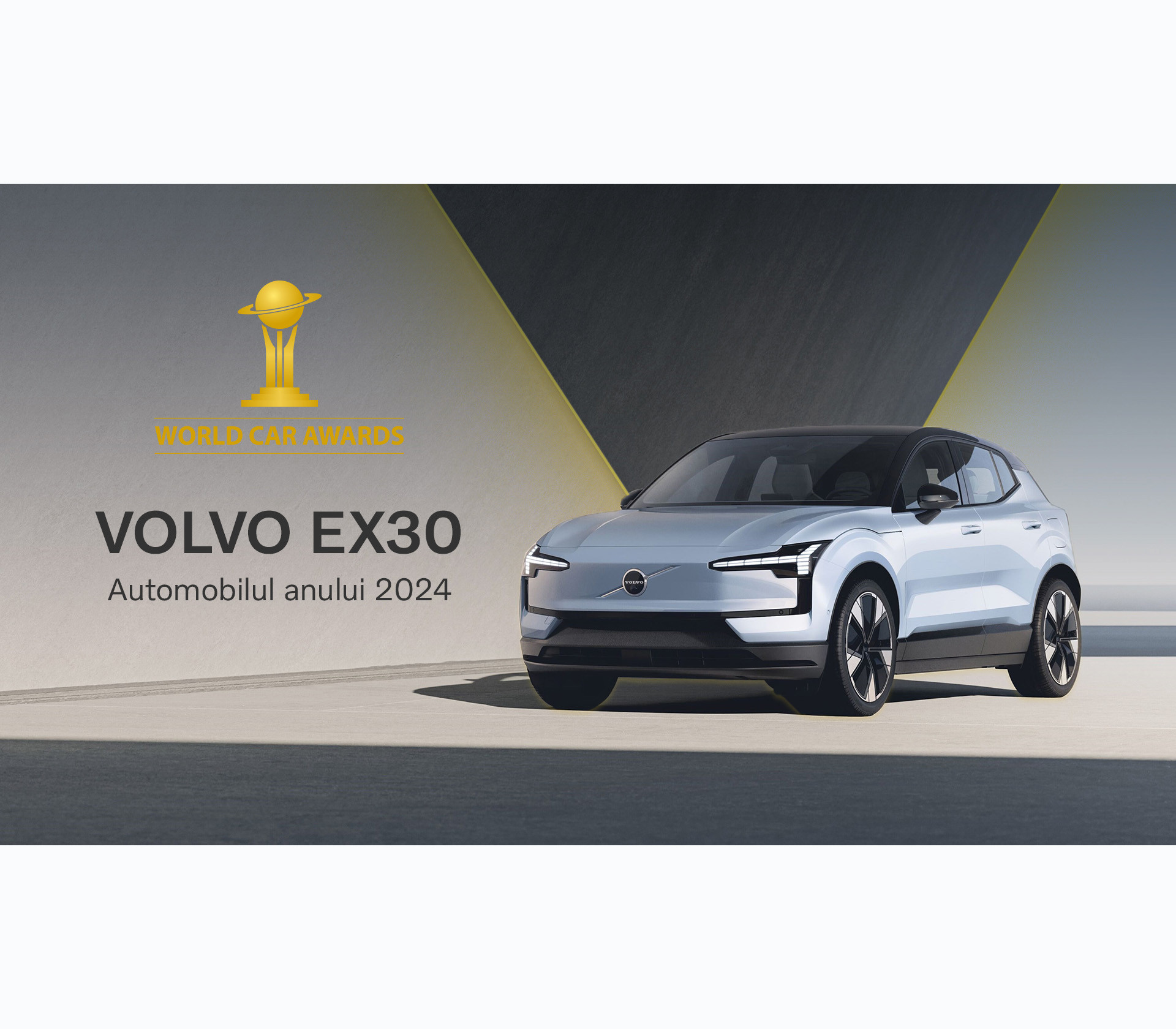 Volvo EX30 modelul complet electric a fost numit Automobilul Urban Anului 2024